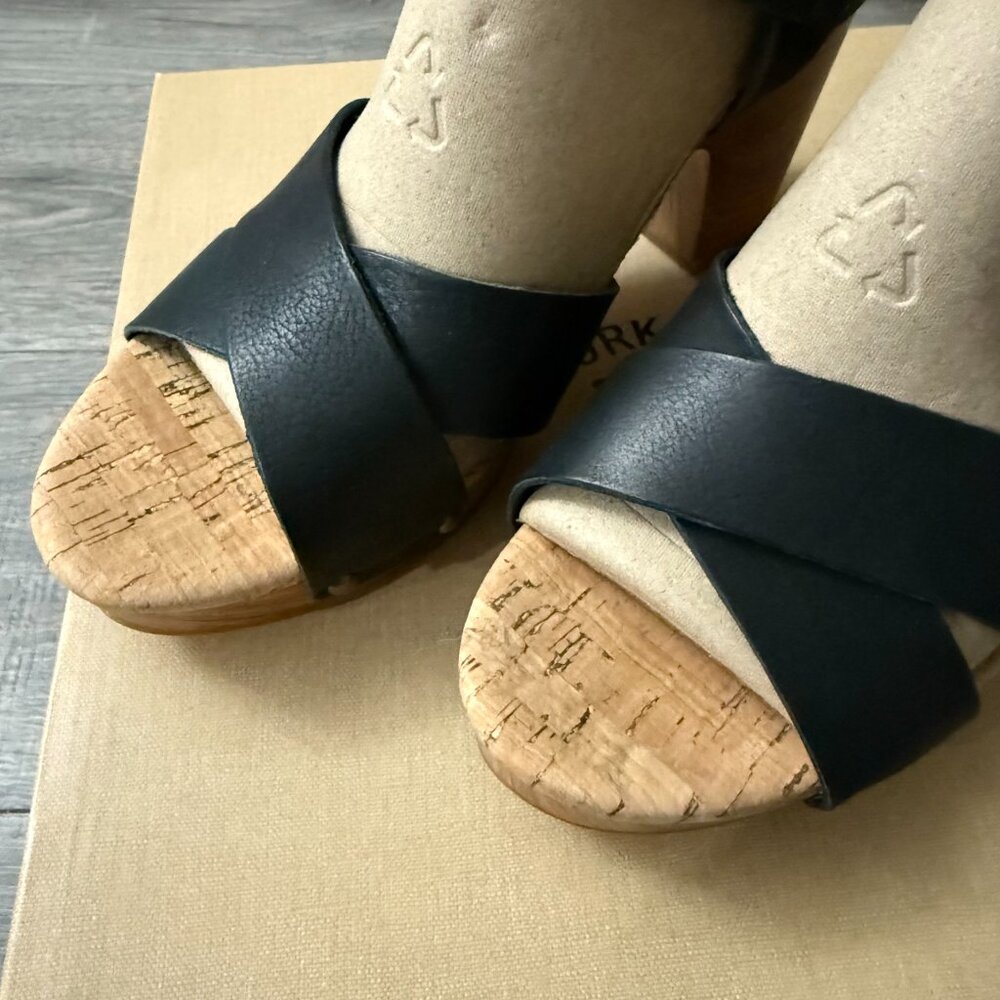 NIB Kork- Ease Drew Sandals in Black Women size 9 - Picture 4 of 8